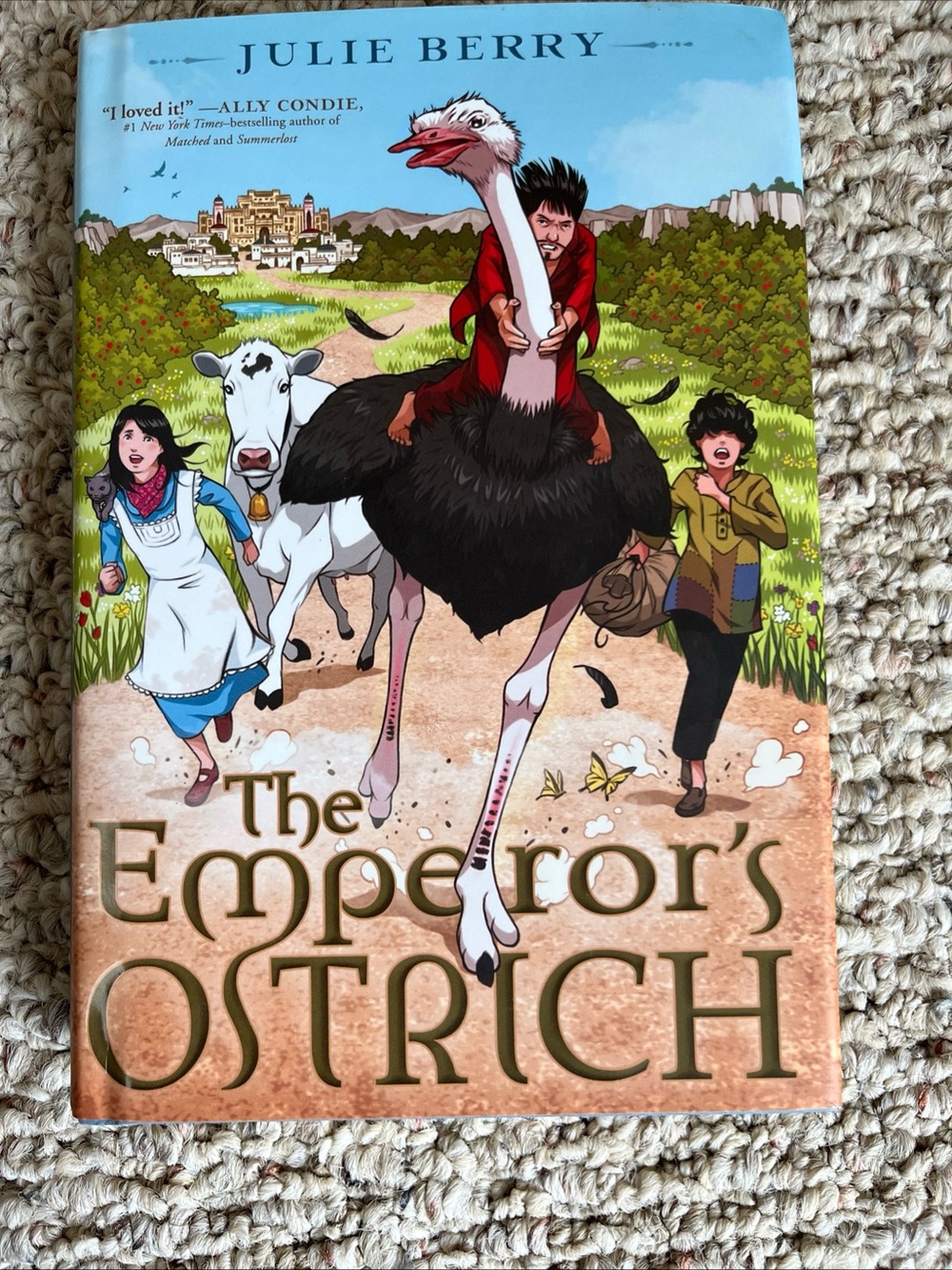 Emperor's Ostrich by Julie Berry (2017, Hardcover)